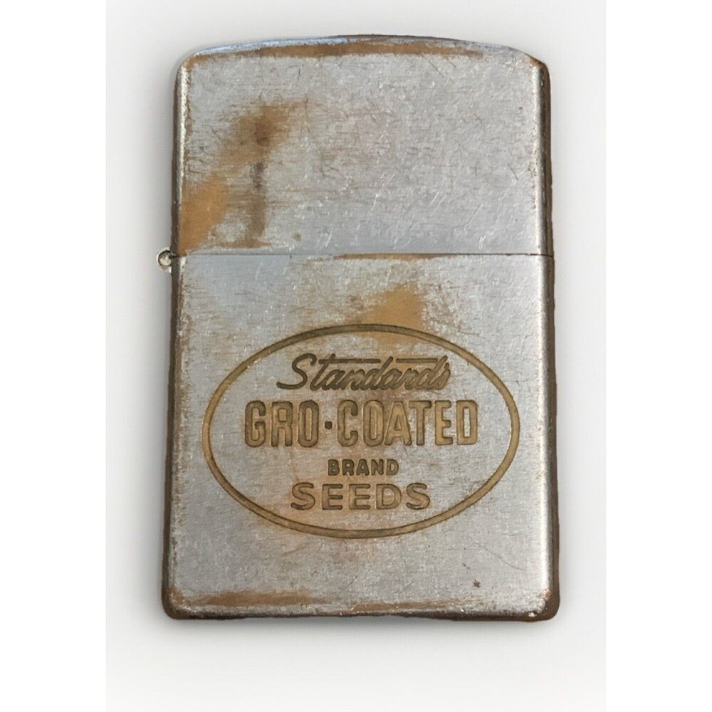 RARE The Thos D Murphy Co Lighter - Standard Gro - Coated Brand Seeds - Vintage